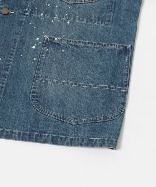 URBAN RESEARCH / アーバンリサーチ Gジャン・デニムジャケット | new basic 10oz DENIM COVERALL | 詳細8