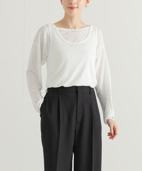 URBAN RESEARCH / アーバンリサーチ Tシャツ | ルーズシアーカットソー | 詳細25