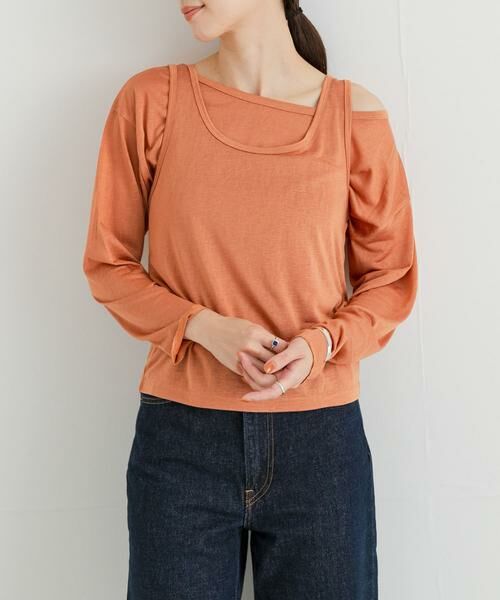 URBAN RESEARCH / アーバンリサーチ タンクトップ | Uネックシアータンクトップ | 詳細1