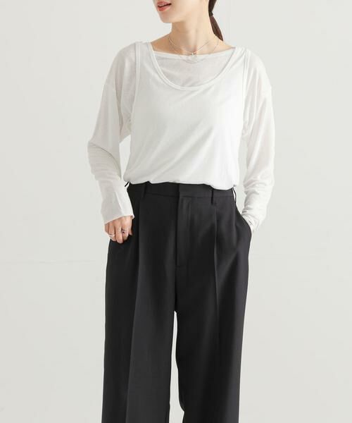 URBAN RESEARCH / アーバンリサーチ タンクトップ | Uネックシアータンクトップ | 詳細18