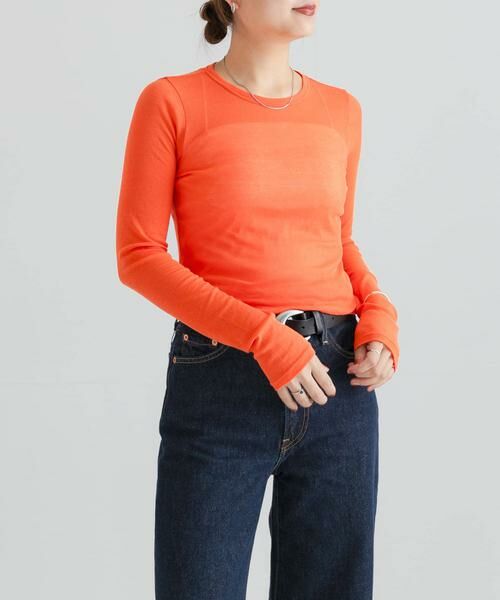 URBAN RESEARCH / アーバンリサーチ Tシャツ | 『MADE IN JAPAN』強撚シアーカットソー | 詳細5