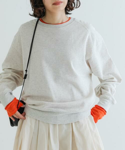 URBAN RESEARCH / アーバンリサーチ スウェット | ソフト裏毛ドルマンスウェット(オートミール)