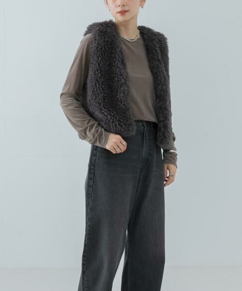 URBAN RESEARCH / アーバンリサーチ Tシャツ | 『MADE IN JAPAN』シアーベロアロングスリーブカットソー | 詳細15