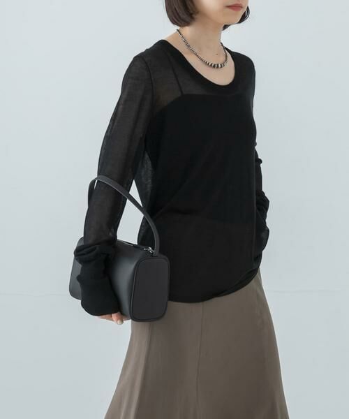 URBAN RESEARCH / アーバンリサーチ ニット・セーター | カシミヤミックスUニット | 詳細15