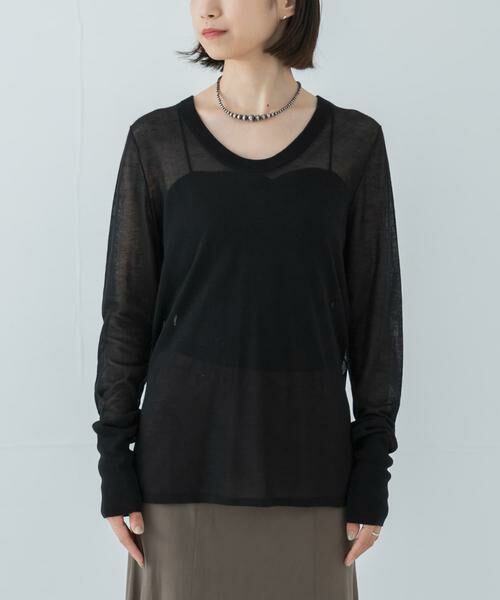 URBAN RESEARCH / アーバンリサーチ ニット・セーター | カシミヤミックスUニット | 詳細20