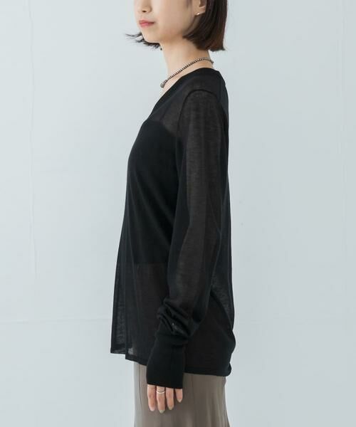 URBAN RESEARCH / アーバンリサーチ ニット・セーター | カシミヤミックスUニット | 詳細21