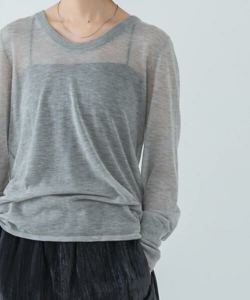 URBAN RESEARCH / アーバンリサーチ ニット・セーター | カシミヤミックスUニット | 詳細25