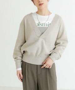 URBAN RESEARCH / アーバンリサーチ ニット・セーター | BROSコットンVネックニット