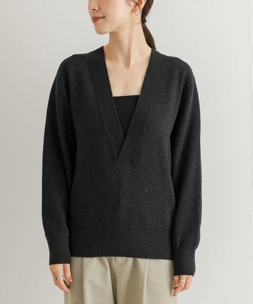 URBAN RESEARCH / アーバンリサーチ ニット・セーター | BROSコットンVネックニット | 詳細8