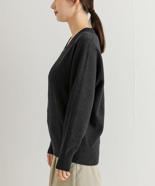 URBAN RESEARCH / アーバンリサーチ ニット・セーター | BROSコットンVネックニット | 詳細9