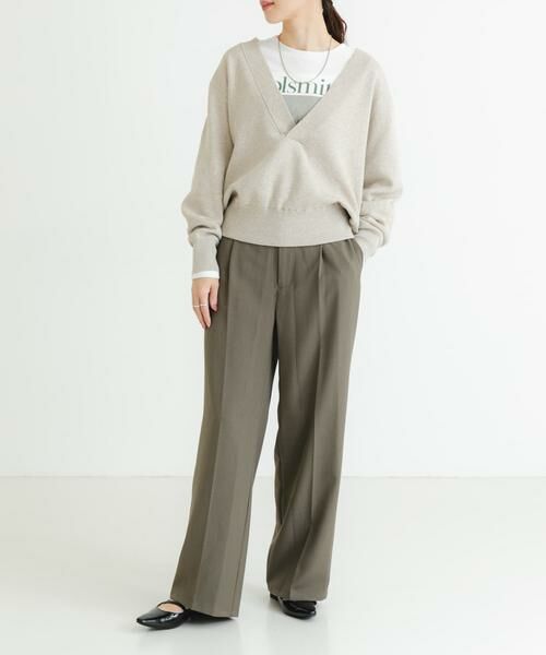 URBAN RESEARCH / アーバンリサーチ ニット・セーター | BROSコットンVネックニット | 詳細17