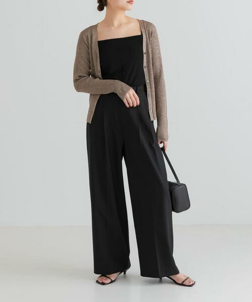 URBAN RESEARCH / アーバンリサーチ カーディガン・ボレロ | ラメリブニットカーディガン | 詳細7