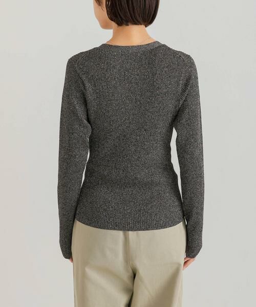 URBAN RESEARCH / アーバンリサーチ カーディガン・ボレロ | ラメリブニットカーディガン | 詳細19