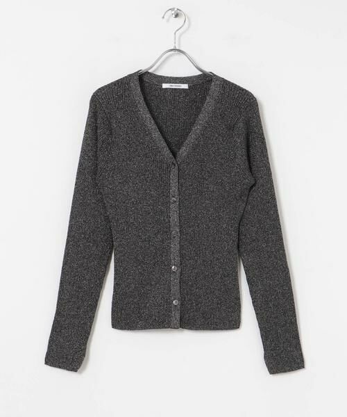 URBAN RESEARCH / アーバンリサーチ カーディガン・ボレロ | ラメリブニットカーディガン | 詳細20