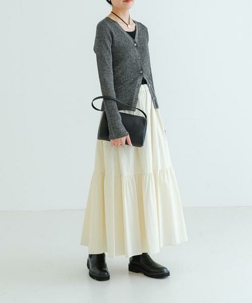 URBAN RESEARCH / アーバンリサーチ カーディガン・ボレロ | ラメリブニットカーディガン | 詳細13