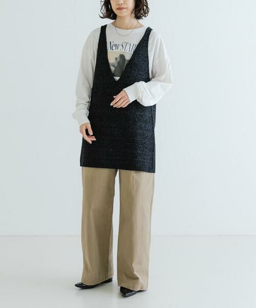 URBAN RESEARCH / アーバンリサーチ ニット・セーター | チュニックラメニットベスト | 詳細5