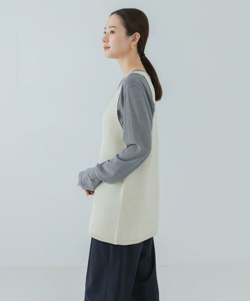 URBAN RESEARCH / アーバンリサーチ ニット・セーター | チュニックラメニットベスト | 詳細16