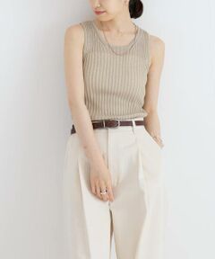 URBAN RESEARCH / アーバンリサーチ タンクトップ | ハイゲージラメタンクトップ