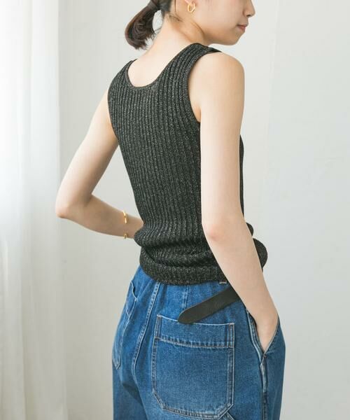 URBAN RESEARCH / アーバンリサーチ タンクトップ | ハイゲージラメタンクトップ | 詳細10
