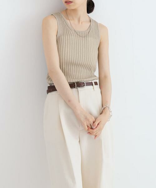 URBAN RESEARCH / アーバンリサーチ タンクトップ | ハイゲージラメタンクトップ | 詳細19