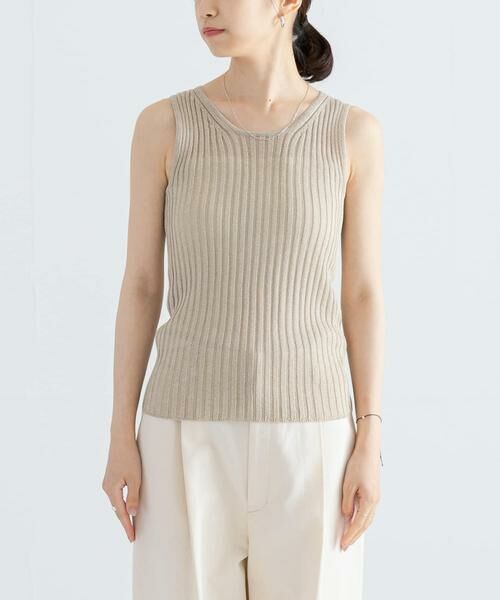 URBAN RESEARCH / アーバンリサーチ タンクトップ | ハイゲージラメタンクトップ | 詳細24