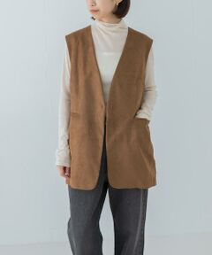 URBAN RESEARCH / アーバンリサーチ ベスト | スウェードライクジレ