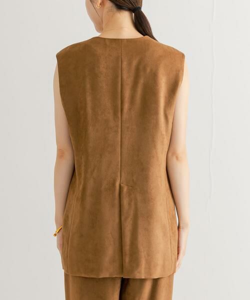 URBAN RESEARCH / アーバンリサーチ ベスト | スウェードライクジレ | 詳細10