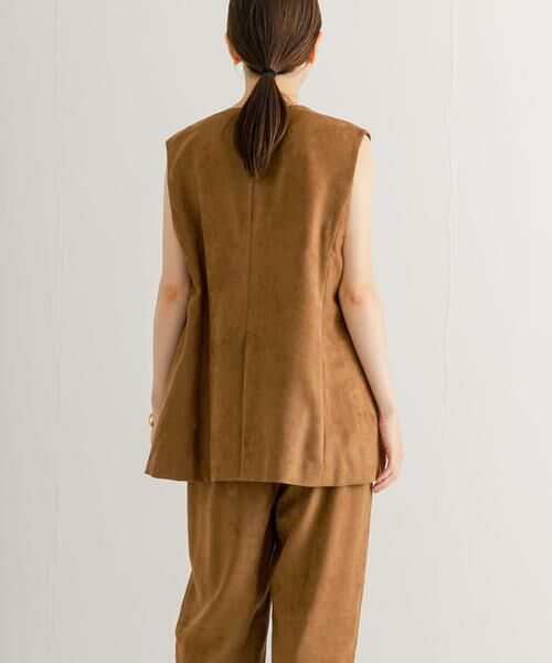 URBAN RESEARCH / アーバンリサーチ ベスト | スウェードライクジレ | 詳細6