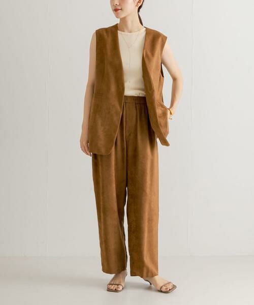 URBAN RESEARCH / アーバンリサーチ ベスト | スウェードライクジレ | 詳細7
