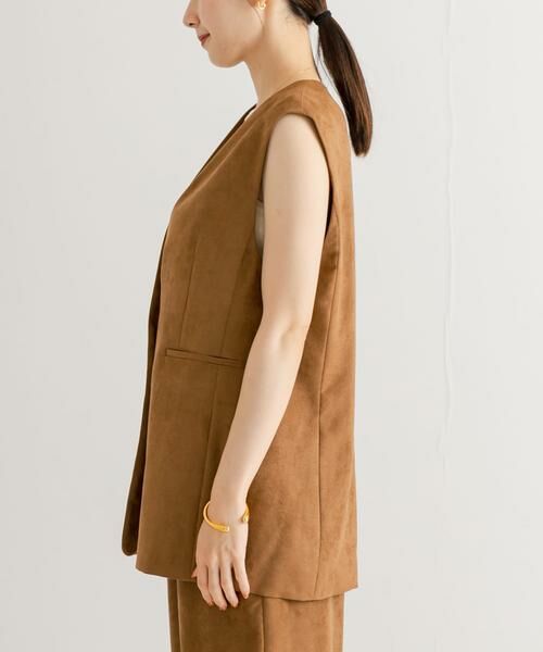 URBAN RESEARCH / アーバンリサーチ ベスト | スウェードライクジレ | 詳細9