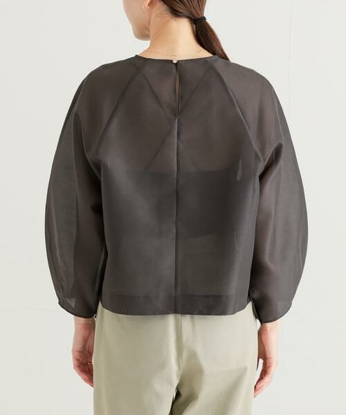URBAN RESEARCH / アーバンリサーチ シャツ・ブラウス | 『MADE IN JAPAN』オーガンジーブラウス | 詳細10