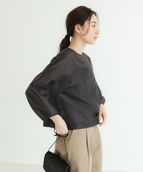 URBAN RESEARCH / アーバンリサーチ シャツ・ブラウス | 『MADE IN JAPAN』オーガンジーブラウス | 詳細4