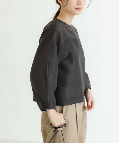URBAN RESEARCH / アーバンリサーチ シャツ・ブラウス | 『MADE IN JAPAN』オーガンジーブラウス | 詳細5