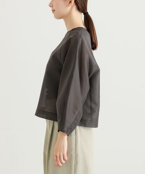 URBAN RESEARCH / アーバンリサーチ シャツ・ブラウス | 『MADE IN JAPAN』オーガンジーブラウス | 詳細9