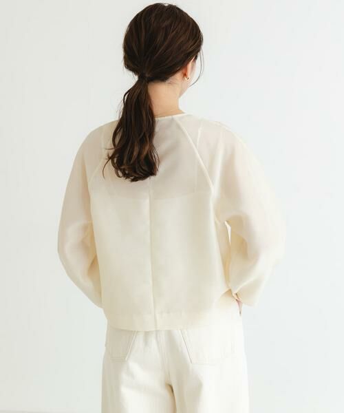 URBAN RESEARCH / アーバンリサーチ シャツ・ブラウス | 『MADE IN JAPAN』オーガンジーブラウス | 詳細19