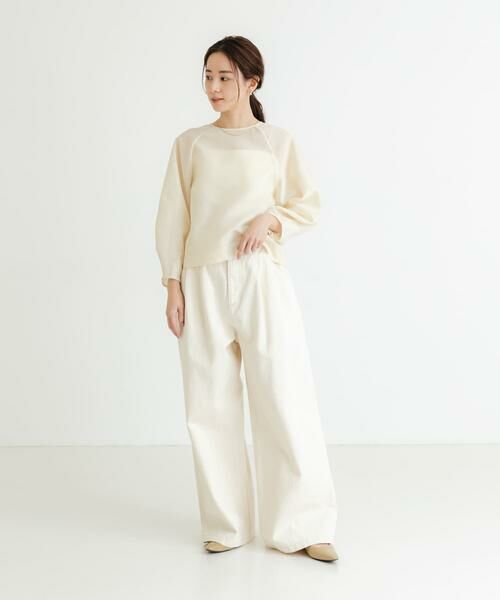 URBAN RESEARCH / アーバンリサーチ シャツ・ブラウス | 『MADE IN JAPAN』オーガンジーブラウス | 詳細21