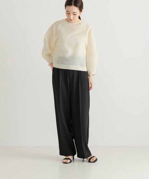 URBAN RESEARCH / アーバンリサーチ シャツ・ブラウス | 『MADE IN JAPAN』オーガンジーブラウス | 詳細23