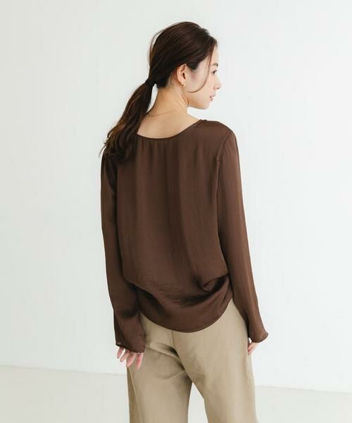 URBAN RESEARCH / アーバンリサーチ シャツ・ブラウス | ヴィンテージサテンブラウス | 詳細5