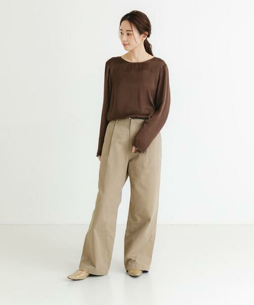 URBAN RESEARCH / アーバンリサーチ シャツ・ブラウス | ヴィンテージサテンブラウス | 詳細7