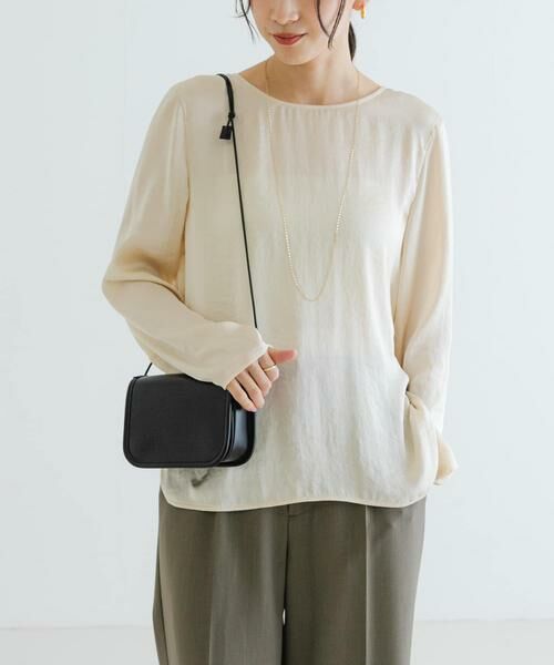 URBAN RESEARCH / アーバンリサーチ シャツ・ブラウス | ヴィンテージサテンブラウス | 詳細13