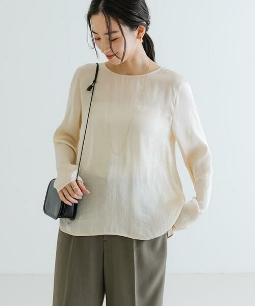 URBAN RESEARCH / アーバンリサーチ シャツ・ブラウス | ヴィンテージサテンブラウス | 詳細14