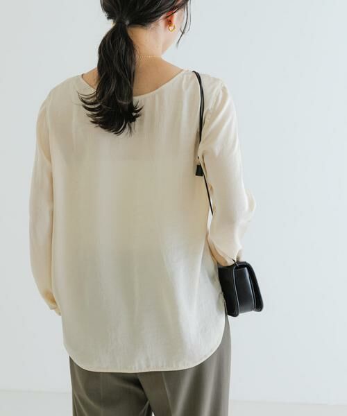 URBAN RESEARCH / アーバンリサーチ シャツ・ブラウス | ヴィンテージサテンブラウス | 詳細16