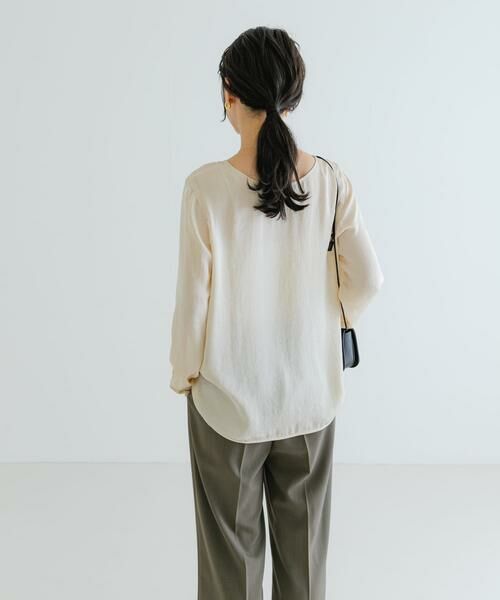 URBAN RESEARCH / アーバンリサーチ シャツ・ブラウス | ヴィンテージサテンブラウス | 詳細17