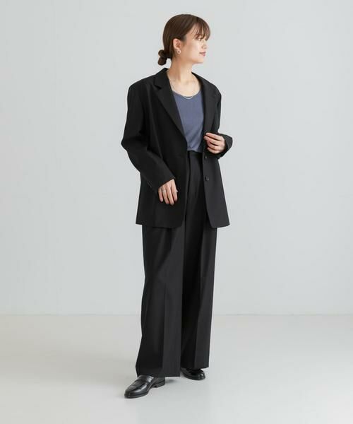 URBAN RESEARCH / アーバンリサーチ その他パンツ | スーパー100ウールワイドスラックス | 詳細4