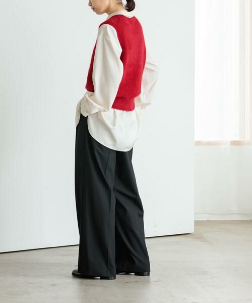 URBAN RESEARCH / アーバンリサーチ その他パンツ | スーパー100ウールワイドスラックス | 詳細7