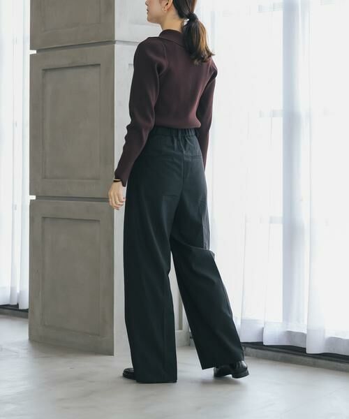 URBAN RESEARCH / アーバンリサーチ その他パンツ | スーパー100ウールワイドスラックス | 詳細9