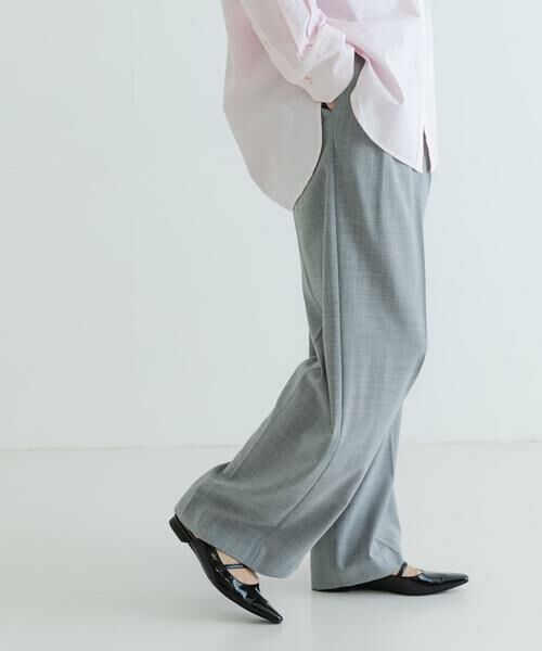 URBAN RESEARCH / アーバンリサーチ その他パンツ | スーパー100ウールワイドスラックス | 詳細16
