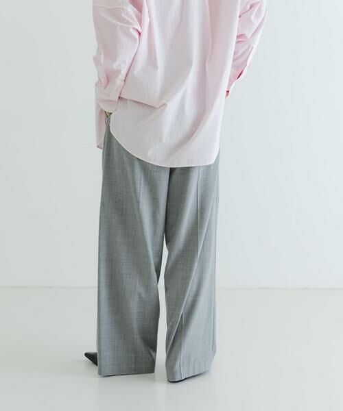 URBAN RESEARCH / アーバンリサーチ その他パンツ | スーパー100ウールワイドスラックス | 詳細17