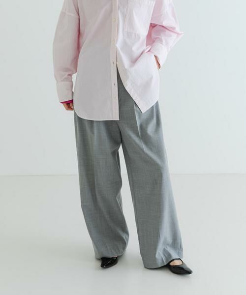 URBAN RESEARCH / アーバンリサーチ その他パンツ | スーパー100ウールワイドスラックス | 詳細19