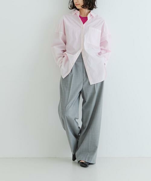 URBAN RESEARCH / アーバンリサーチ その他パンツ | スーパー100ウールワイドスラックス | 詳細21